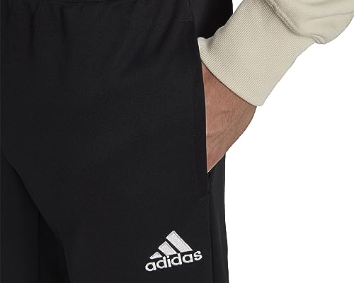 Adidas Entrada 22 Training Tracksuit Bottoms Pants, Hombre, Black, M